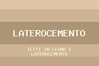Tetti in legno e laterocemento