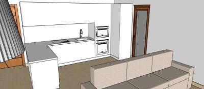 Appartamento 1 — Cucina / Angolo cottura