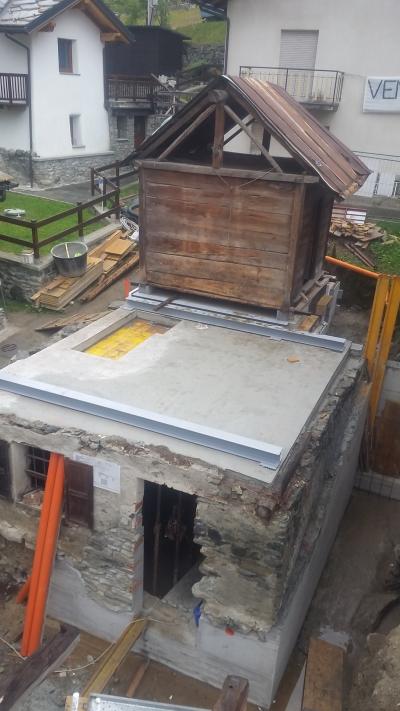 Ristrutturazione in fraz. Maen di Valtournenche